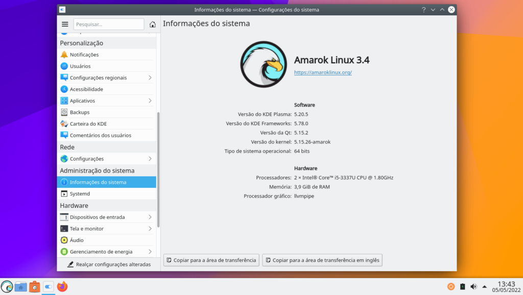 Amarok Linux 3.4 KDE Plasma Beta