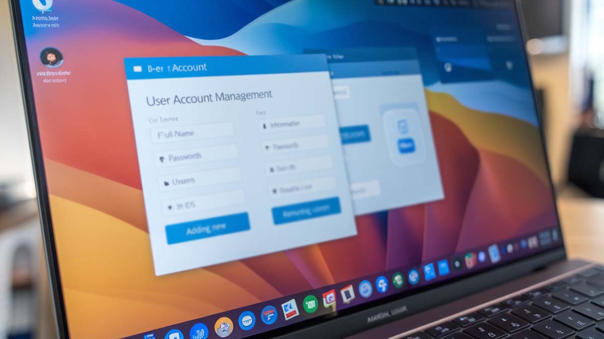 Managing User Accounts on Amarok Linux