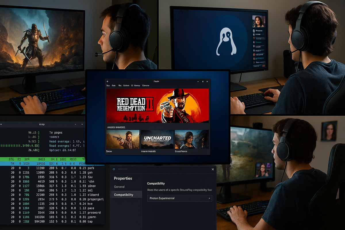 How to Set Up Steam for Gaming on Amarok Linux