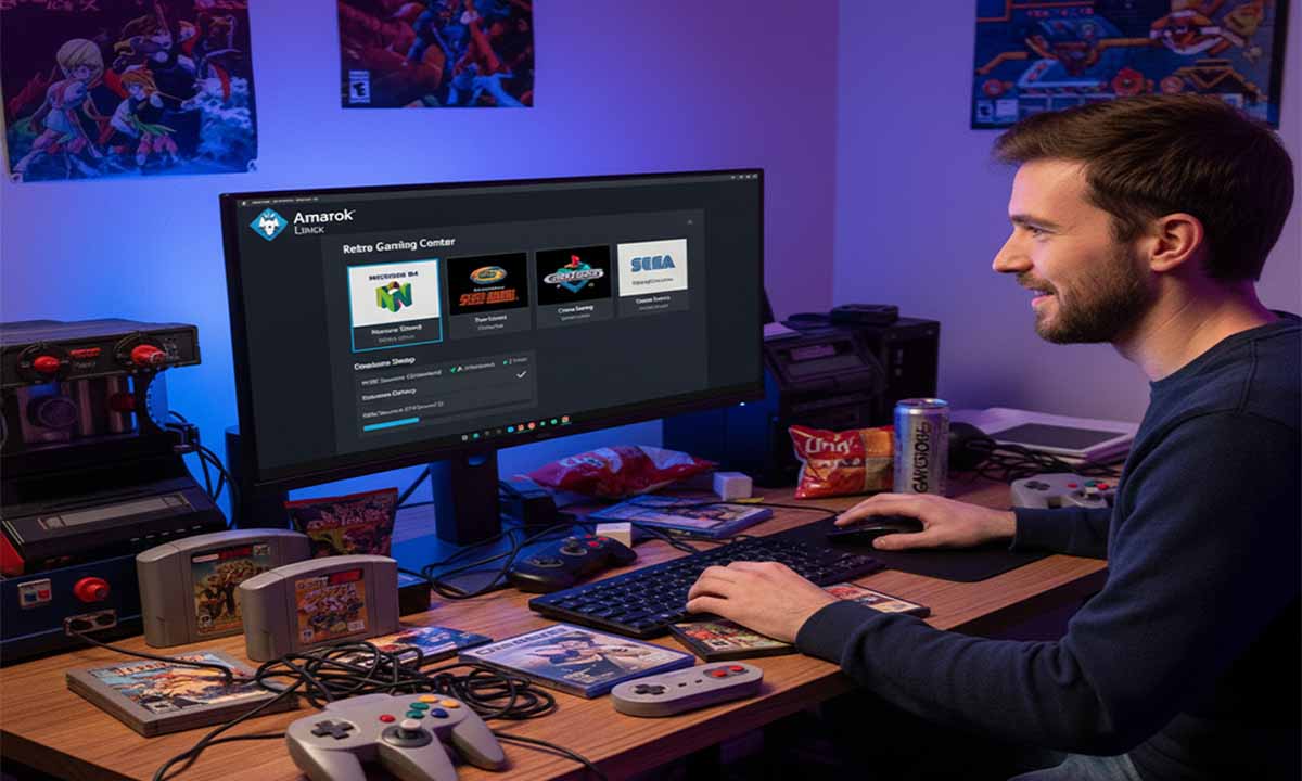 Using Amarok Linux for Retro Gaming
